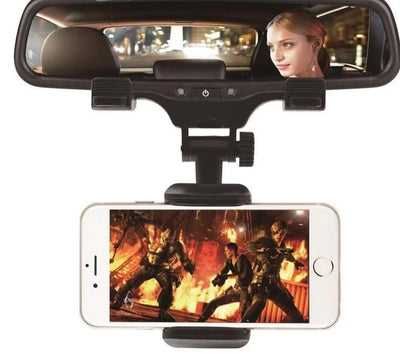 Soporte Flexible para Teléfono en Espejo Retrovisor del Auto - Image 5