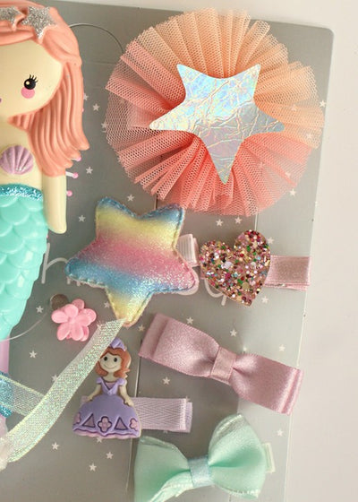 Set de Accesorios para Cabello Infantil - Horquillas, Moños y Peine Princesa - Image 31