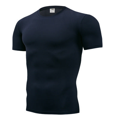 Camiseta Casual Hombre Cuello Redondo Manga Corta Elástica - Image 3