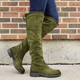 Botas de Cuero Impermeables para Mujer - Tacón Bajo Elegante - Image 4