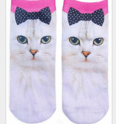 Calcetines Estampados 3D con Diseños Cartoon - Parejas y Unisex - Image 6
