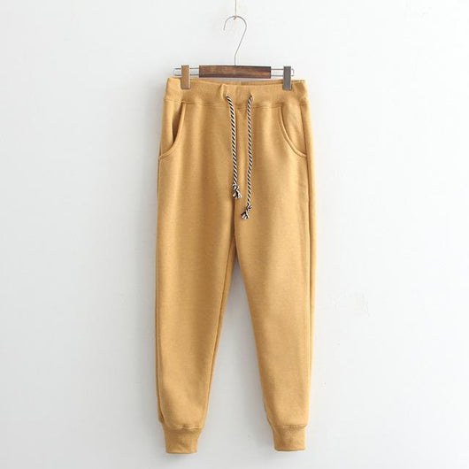 Pantalones de Buzo con Cordón para Mujer - Comodidad Casual - Image 3
