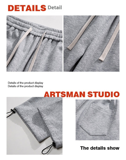 Pantalones de Jogger Sueltos con Cordón y Tobillera - Image 9