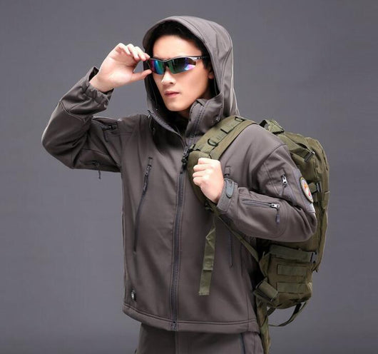 Chaqueta Táctica Softshell Shark Skin TAD V4 Impermeable para Hombre - Image 8