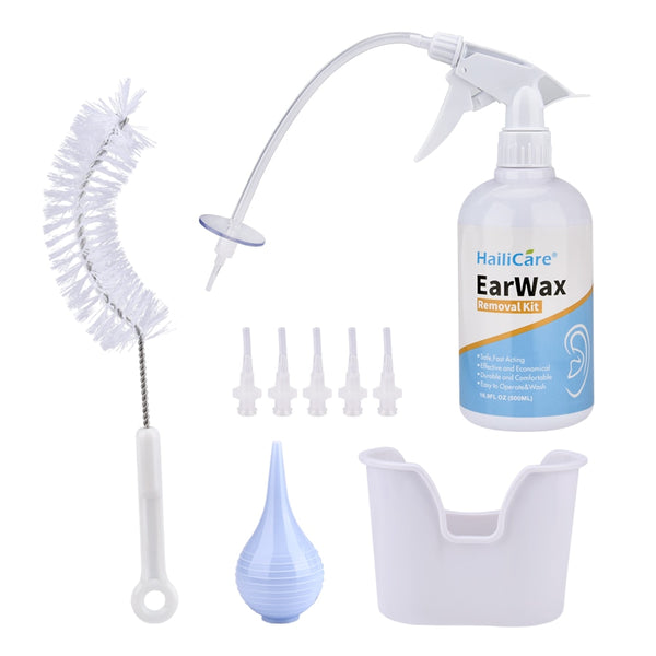 Kit Limpiador de Oídos con Irrigador Profesional