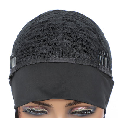 Peluca Bob Liso con Cinta Frontal en Cabello Humano - Image 3