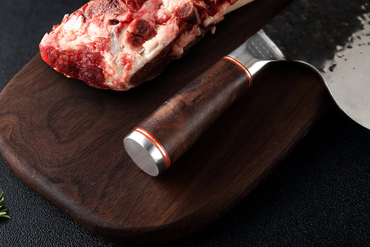 Cuchillo de Cocina Forjado con Acabado Martillado - Image 8