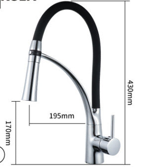 Grifo de Cocina con Lámpara LED Tropical - Image 3