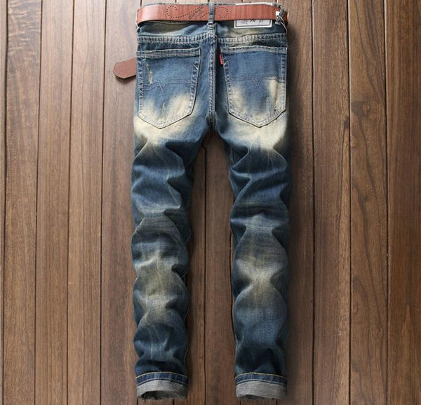 Jeans Clásicos de Corte Americano para Hombre