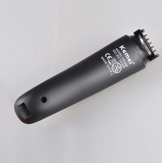 Cortadora de Cabello Kemei 6 en 1 Recargable con Cuchillas de Titanio - Máquina de Afeitar Profesional para Hombres - Image 10