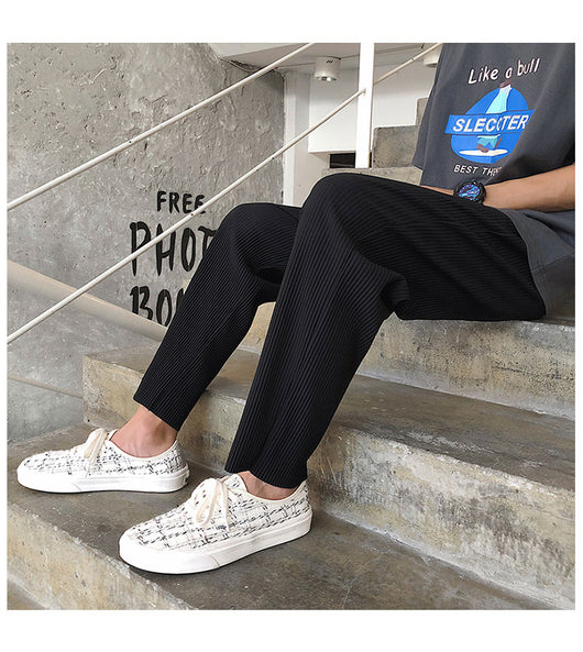 Pantalones Sueltos con Pliegues - Comodidad y Estilo Moderno - Image 9