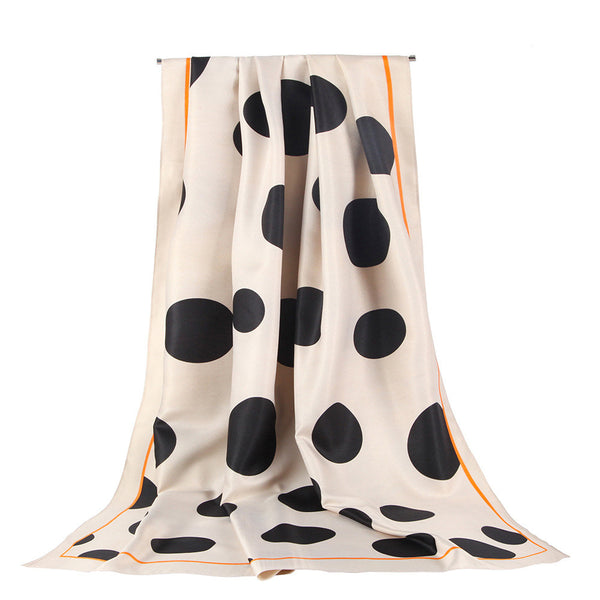 Pañuelo de Algodón Twill con Estampado de Puntos - Image 11