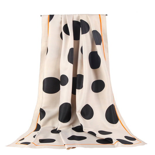 Pañuelo de Algodón Twill con Estampado de Puntos - Image 11