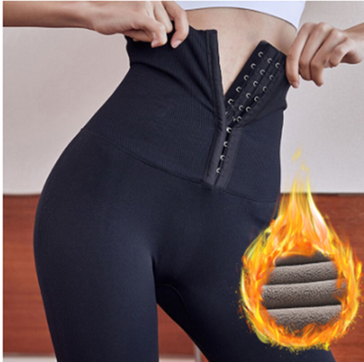 Leggings Moldeadores de Cintura con Botones para Abdomen y Cadera
