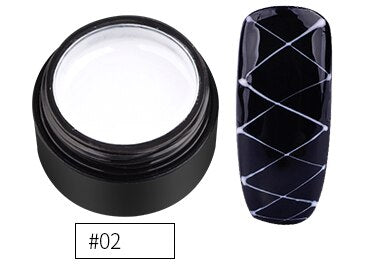 Gel de Uñas Elástico para Diseños Spider y Arte Creativo - Image 6