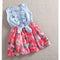 Red denim - 100