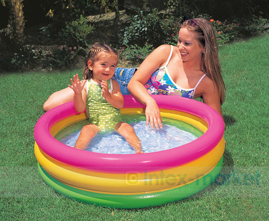 Balón Inflable Fluorescente para Piscina - Juego de Tres Anillos - Image 4