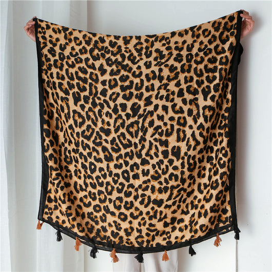 Pañuelo Estampado de Leopardo - Image 8