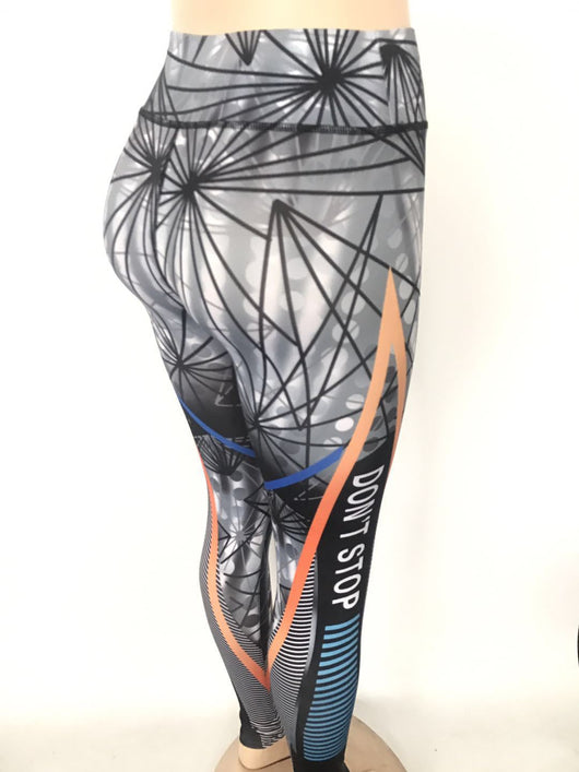 Pantalones de Yoga con Estampado Movimiento - Image 4