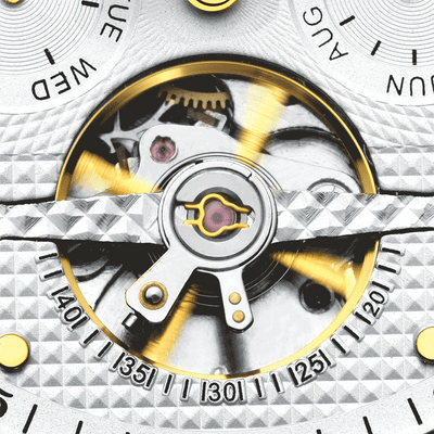Reloj Mecánico Automático KINYUED Hueco Tourbillon Lujo para Hombre - Image 3