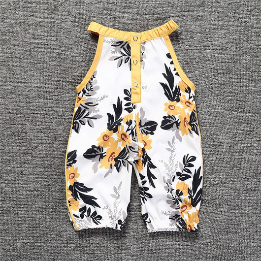 Mono Floral sin Mangas para Niñas - Diseño Moderno y Cómodo - Image 4