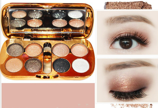 Paleta de Sombras de Ojos Diamante Perlado 8 Colores - Image 10