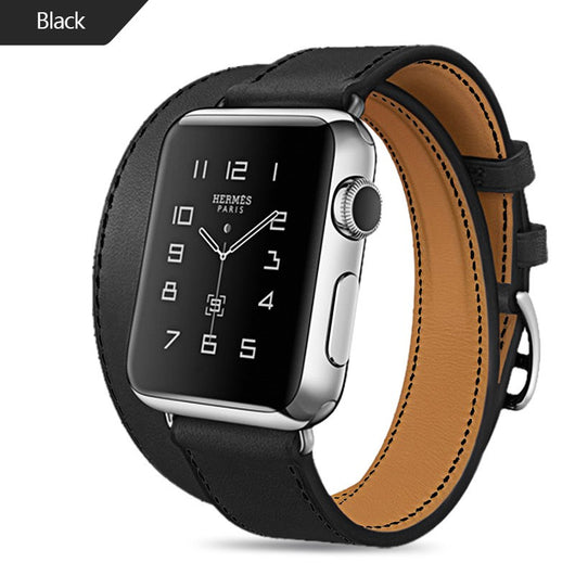 Pulsera de Cuero Ajustable Doble y Simple - Image 10