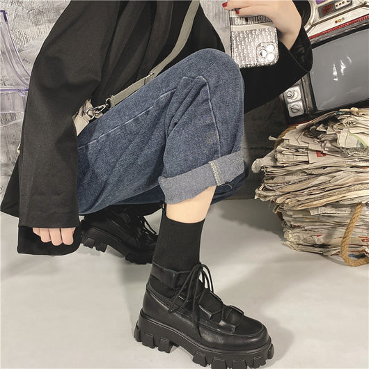 Botas de Lana con Suela Gruesa para Mujer - Image 3