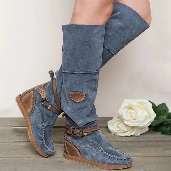 Botas Altas Sobre la Rodilla para Mujer