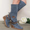 Botas Altas Sobre la Rodilla para Mujer
