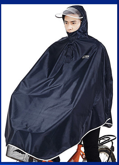 Bicicleta Eléctrica para Adulto con Casco Transparente y Poncho Impermeable - Image 13