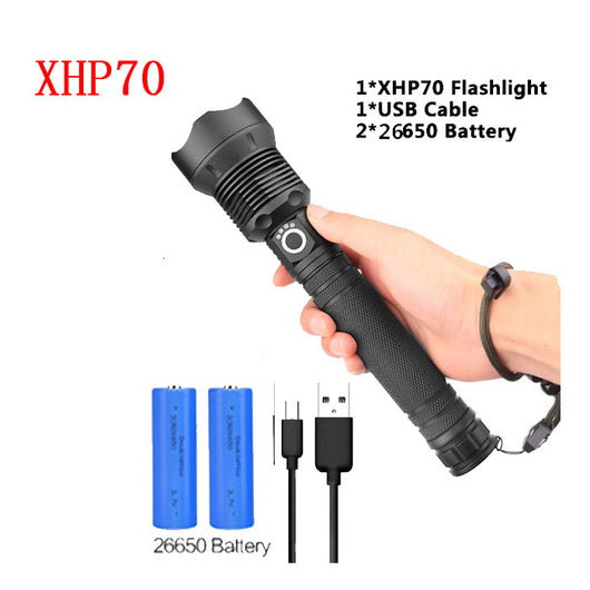 Linterna LED Zoom P50 con Carga USB - Image 29