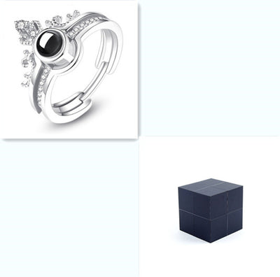 Caja de Anillo Personalizada Cubo Mágico - Propuesta de Matrimonio - Image 12