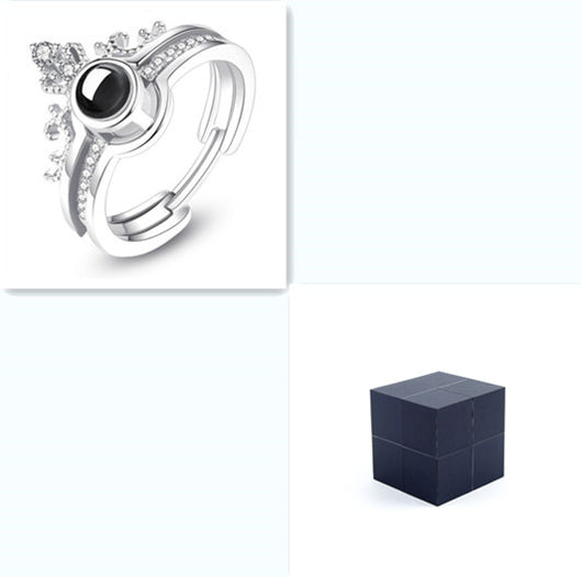 Caja de Anillo Personalizada Cubo Mágico - Propuesta de Matrimonio - Image 12