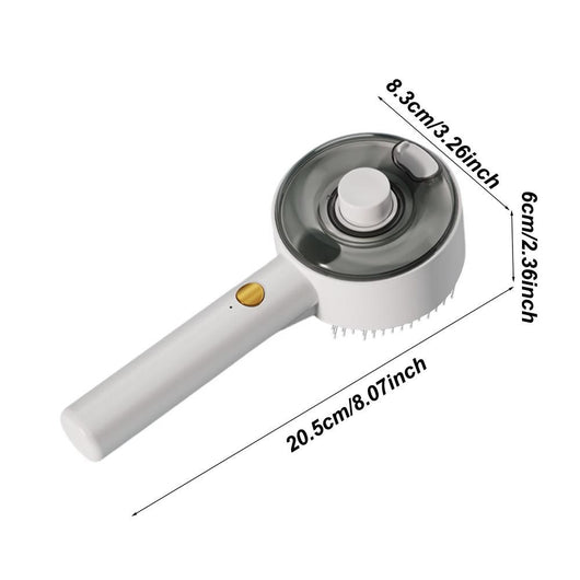 Cepillo Spa para Mascotas con Vapor - Deslanador USB Recargable para Perros y Gatos - Image 3