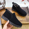 Zapatos Cálidos Estilo Pekín con Forro de Conejo y Caña Alta