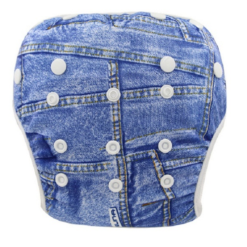 Pañal de Baño Ajustable Impermeable Unisex para Bebé - Image 4