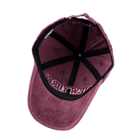 Gorra de Algodón Lavado con Textura 3D - Image 2