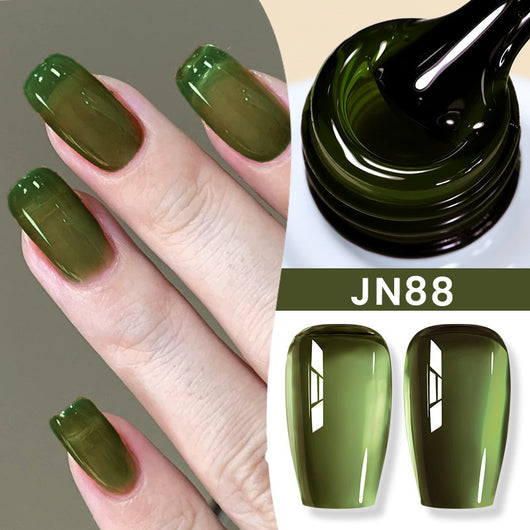 Esmalte de Uñas Gel UV Transparente Efecto Gelatina Fotocurable - Image 93