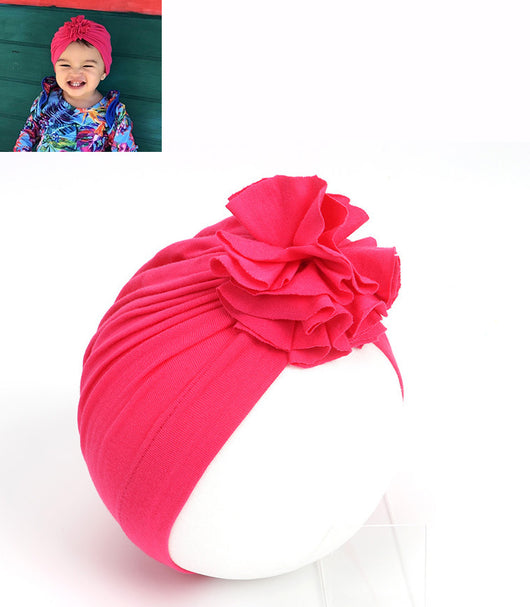 Sombrero de Flores con Pliegues - Image 14
