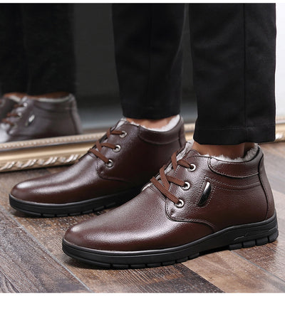 Zapatos Casuales de Cuero Genuino - Estilo Vintage Cómodo