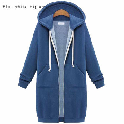 Chamarra Sudadera Polar con Capucha de Manga Larga - Image 12