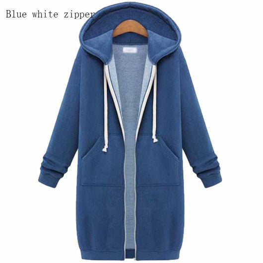 Chamarra Sudadera Polar con Capucha de Manga Larga - Image 12