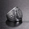 Anillo de Acero Titanio Personalizado para Hombre