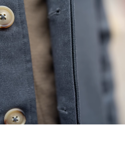 Abrigo Trench de Lana Sencillo Elegancia Atemporal - Image 32