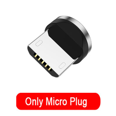 Cable Magnético 360° Triple Conector USB, Type-C y Micro USB - Image 36