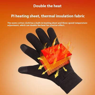 Guantes Eléctricos Térmicos Impermeables para Invierno - Image 13
