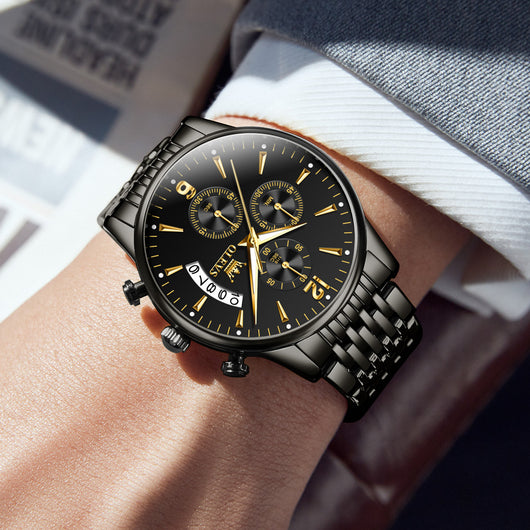 Reloj Deportivo de Cuarzo con Esfera Grande Multifuncional para Hombre - Image 12