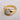 Round White Mother-of-pearl Shell Ring Female