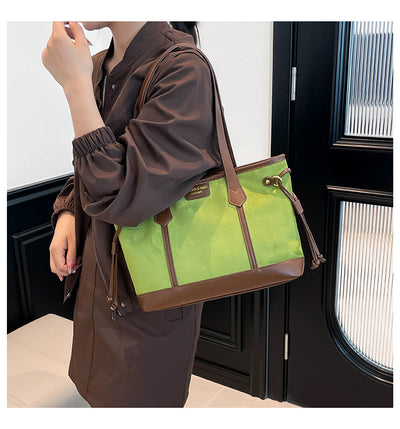 Bolso de Hombro Elegante Textura Premium Tote Ejecutivo - Image 11